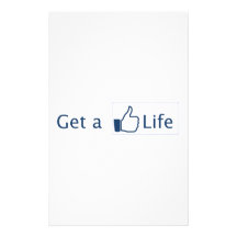 Get a Life Stationery Paper