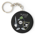 Get Behind the 8-Ball! keychains