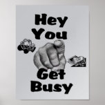 Get Busy - School posters