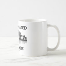 Get Educated Play Chess (Reflective Chess Set) Mugs