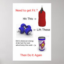 Get Fit Poster (don't buy this)