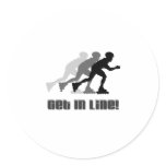 Get in Line stickers