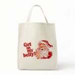 Get in My Belly Santa bags