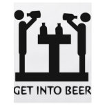 get into beer icon flyers