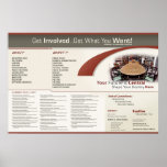 Get Involved .. Get What You Want! posters