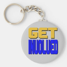Get Involved Keychain (silver pictured)