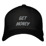 Get Money embroidered hats
