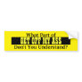 Get off bumper sticker