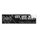 "Get Off My 6" - SDO MilSim Bumper Sticker