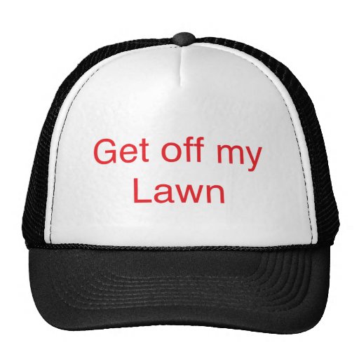 Get off my lawn redhead got