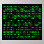 Get out more - Binary Code poster