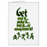Get over it, under it, into it cards
