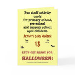 Get ready for HALLOWEEN cards