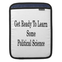 Get Ready To Learn Some Political Science Sleeves For iPads