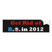 Get Rid of B.O. Bumper Sticker