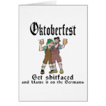 Get Shitfaced Oktoberfest Cards
