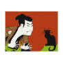 Get The Cat: Japanese Neko Print Post Card