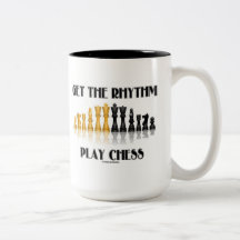 Get The Rhythm Play Chess (Reflective Chess Set) Mugs