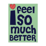 Get Well Gifts, T-shirts | Feel Better postcards