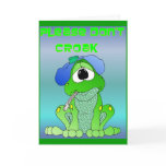 Get Well Humour Frog cards