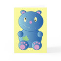 Get Well Soon Patch Bear Card