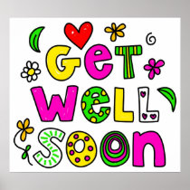 Get Well Soon posters