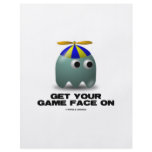 Get Your Game Face On Geek Personalized Flyer