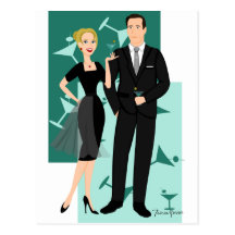 Get Your Martinis Ready! Postcards