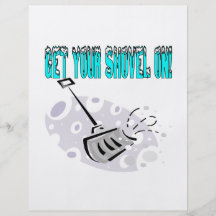 Get Your Shovel On Flyers