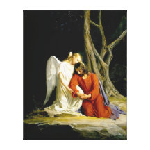 Gethsemane by Carl Heinrich Bloch 1805 Stretched Canvas Prints