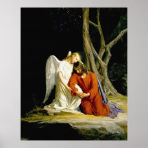 Gethsemane by Carl Heinrich Bloch 1805 Print