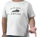 gettin lucky in kentucky t-shirts