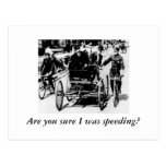 Getting a ticket post card