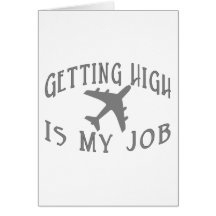 Getting High Airline Pilot Card
