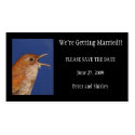 GETTING MARRIED SAVE THE DATE CARD business cards