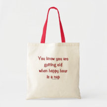 Getting Old Canvas Bags