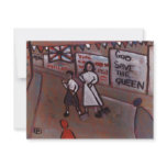 GETTING READY FOR THE STREET PARTY 1953 invitations