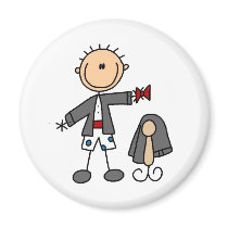 Getting Ready For The Wedding Night Magnet