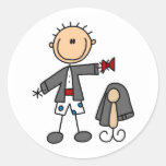 Getting Ready For The Wedding Night Sticker