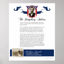 Gettysburg Address Posters