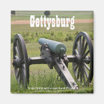 Gettysburg Cannon Magnet