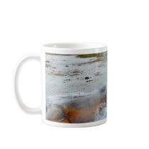 Geysers Steam Boiling Yellowstone Mugs
