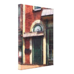 Gft_FancyGreeFancy Green Door Burlington NJ Canvas Print