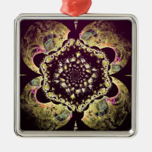 Gft_PersianFloralMotif.jpg Christmas Tree Ornament