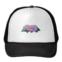 Gft_Pink and Lavender Hydrangea Mesh Hat
