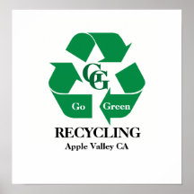 GG Recycling Print