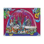 GGBR Holiday Postcard - SnowGlobe Bassets