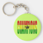 Ghana African Black stars 2010 flag keyring Keychain