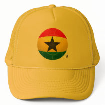 Ghana - Black Stars Football Trucker Hats