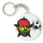 Ghana Black Stars Soccer Africa Cup keychains